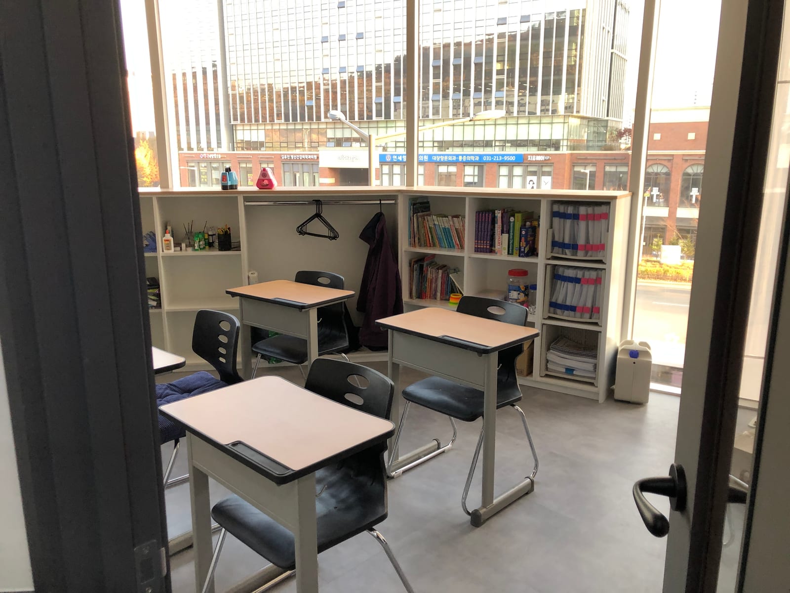 시흥 신천동 학교청소 시공 사진